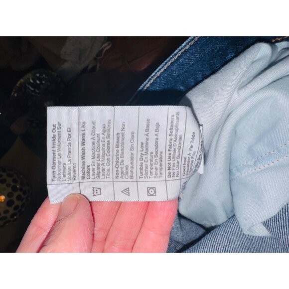 Carhartt Relaxed Fit Men Blue Denim Jeans 33x32 Straight Leg Western Cowboy Jean - Picture 5 of 7